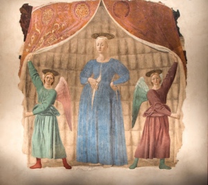La Madonna del parto di Piero delle Francesca
